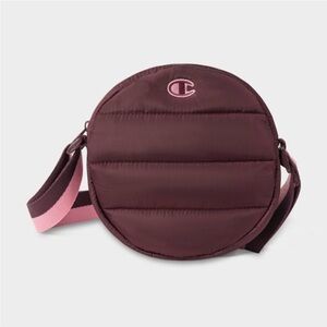 Champion Women's Burgundy and Pink Crossbody Bag